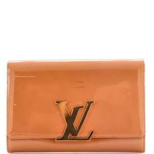 Louis Vuitton Louise Clutch Patent Mm #257144L76B